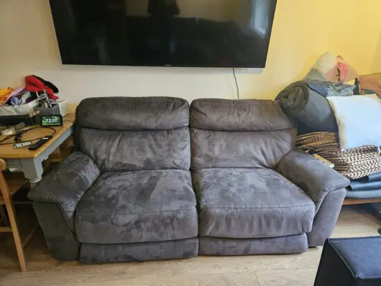 Dfs Ronan 3 seater power recliner sofa