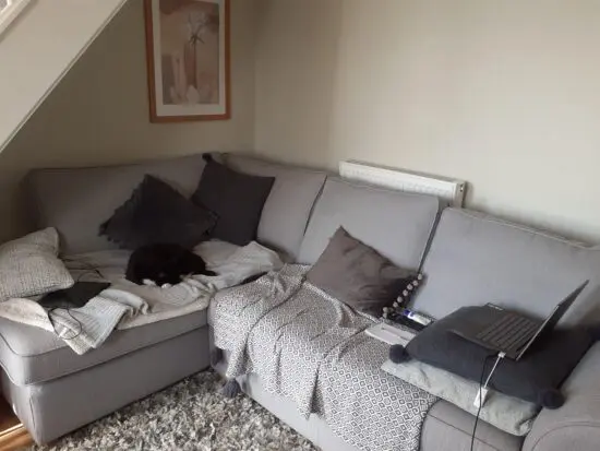 Right hand 3 seater corner sofa