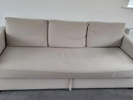 IKEA Friheten 3 seater sofa bed beige
