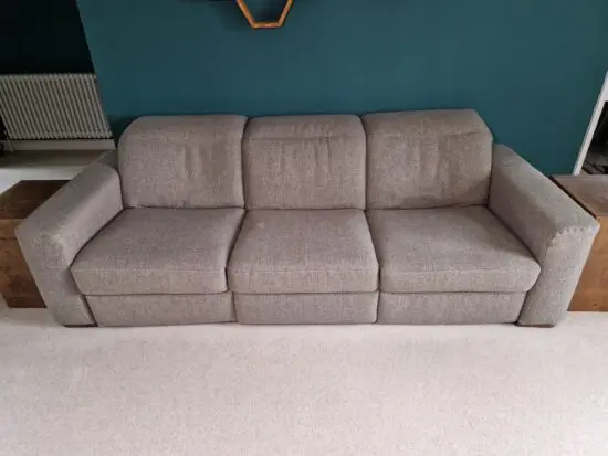 Natuzzi Diesis 3 seat, motorised recliner sofa and armchair