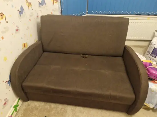 Sofa bed with storage