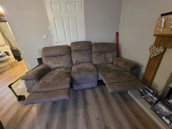 Dfs ryder manual recliner in mocha