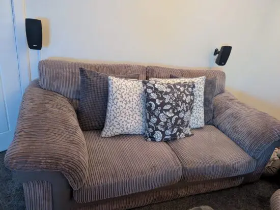 Two seater chair & snuggle chair set