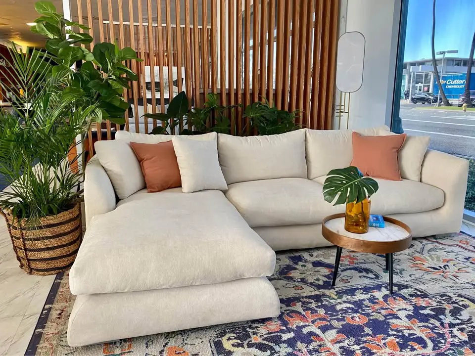 John Lewis Modern L-Shaped Corner Sofa with Chaise – 4-5 Seater