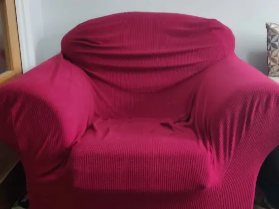 3 Seater Sofa and single seater arm chair with cushion and cover for sale