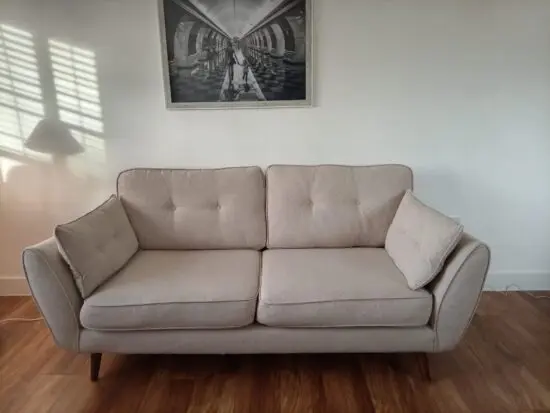 DFS Zinc 3 seater Sofa