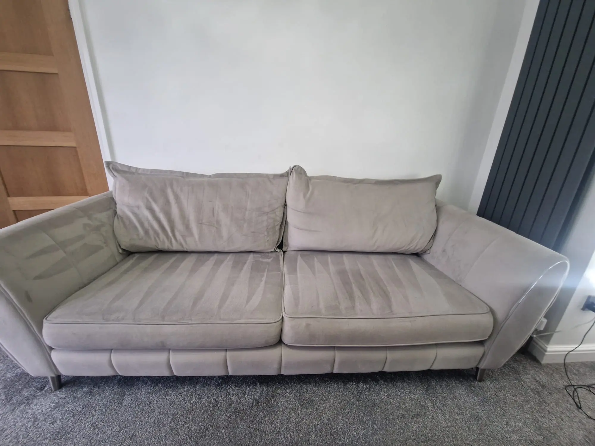 Sofology Gabrielle Plush sofa in Pebble