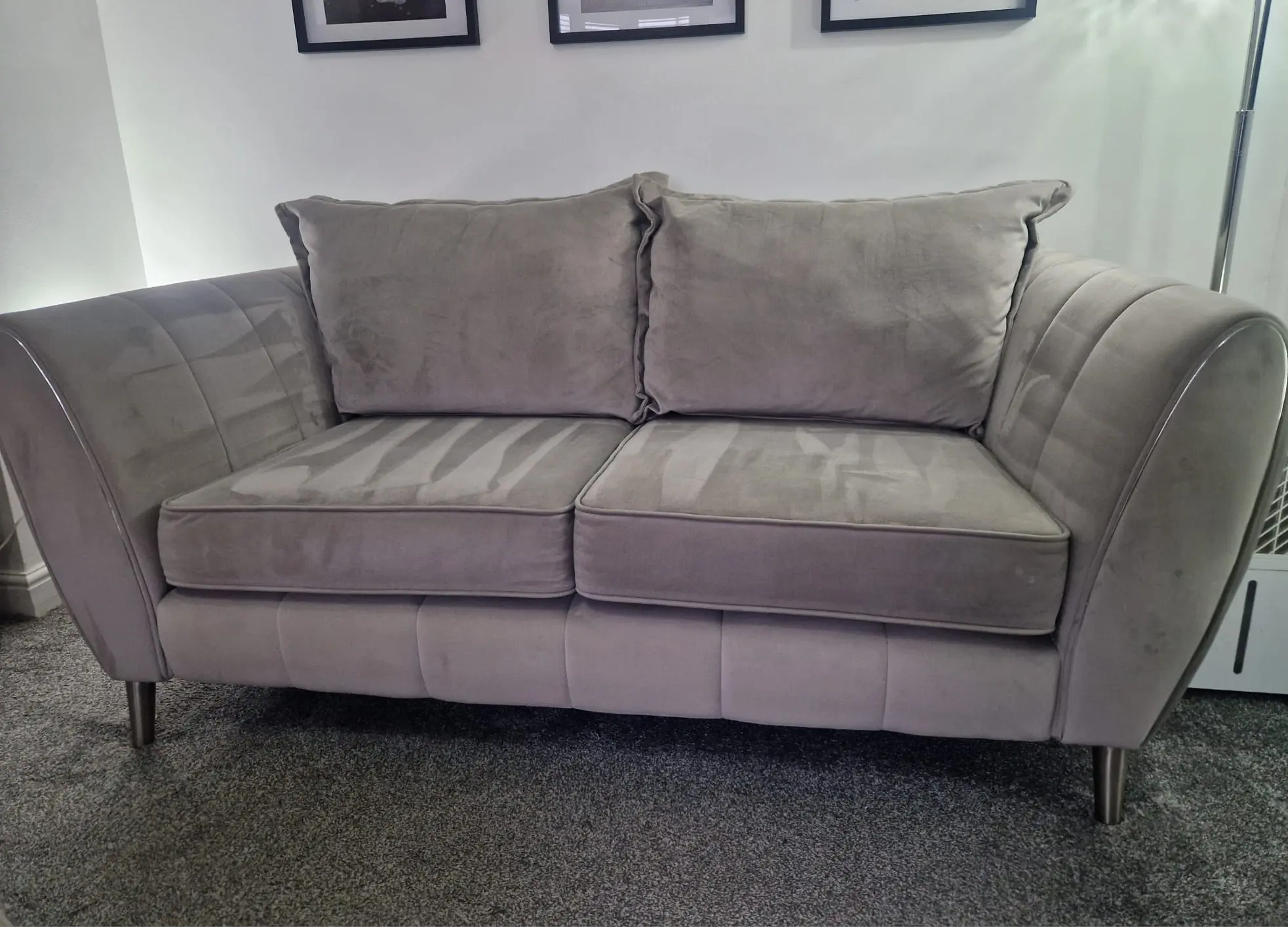 Sofology Gabrielle Plush sofa in Pebble