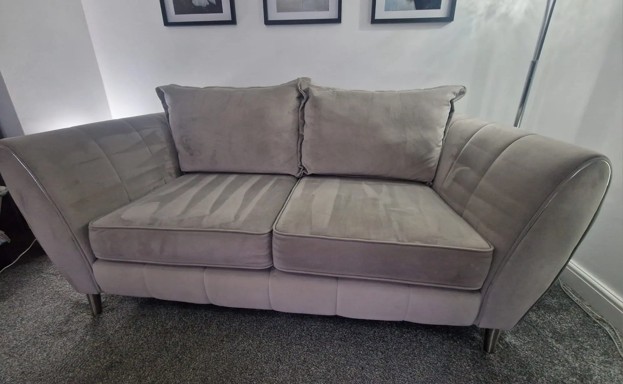 Sofology Gabrielle Plush sofa in Pebble