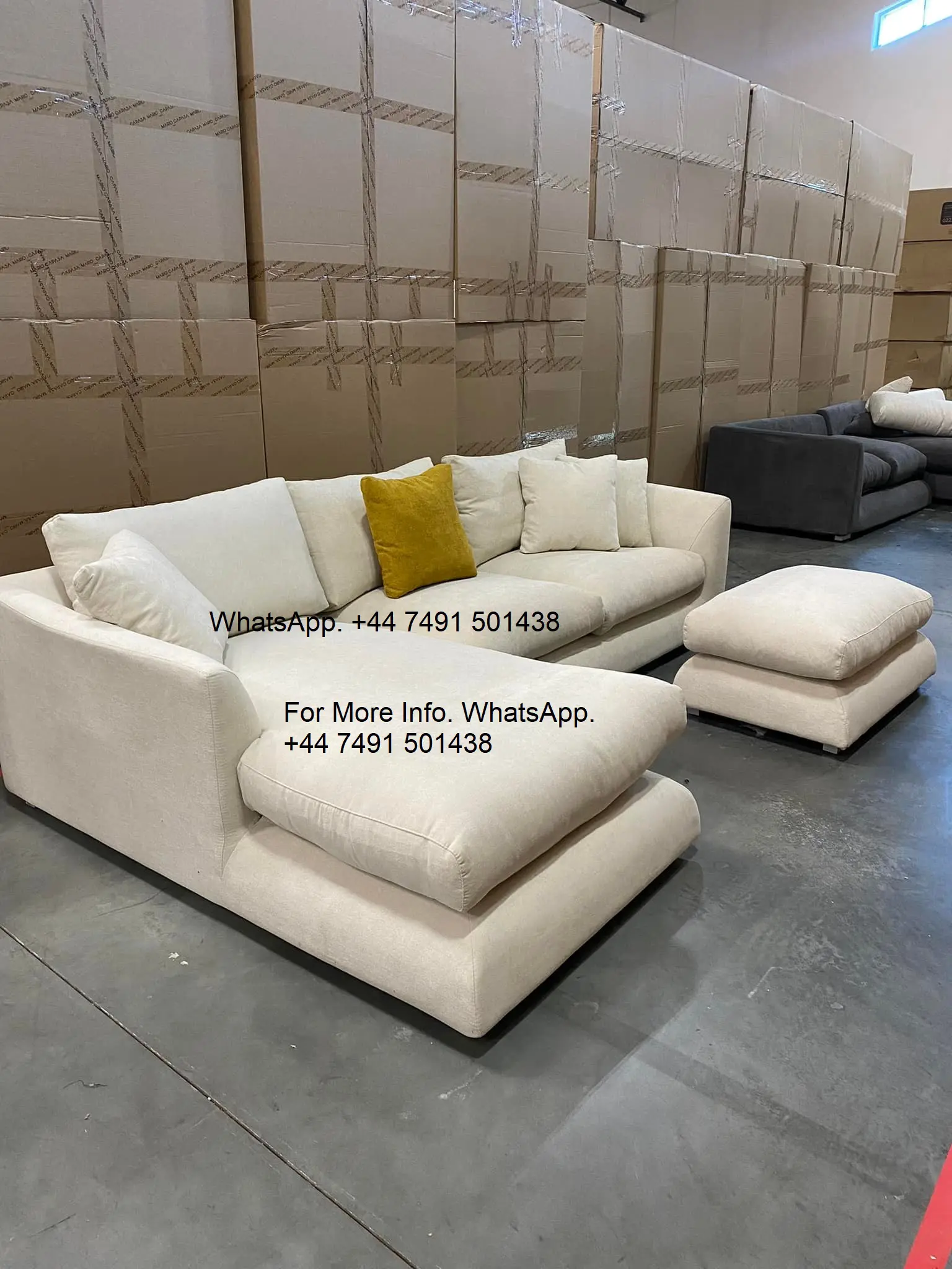 John Lewis Modern Corner Sofa with Chaise – Seats 4-5 People