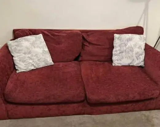 2 Seat Sofa - Red
