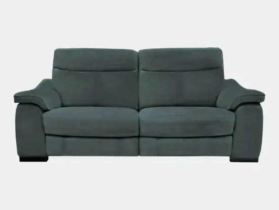 Fish Pools Caruso 2.5 Seat Power Recliner Sofa, Fabric - Lake Green