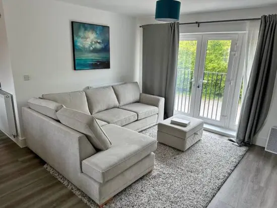 DFS ORKA 4 X Settee Corner sofa in Cream Color