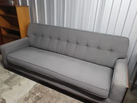 G plan 59 modern vintage range 4 seater sofa in grey