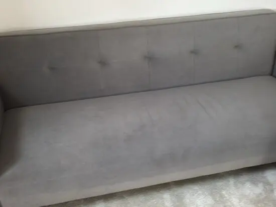 M and S Grey Folding Sofa Bed