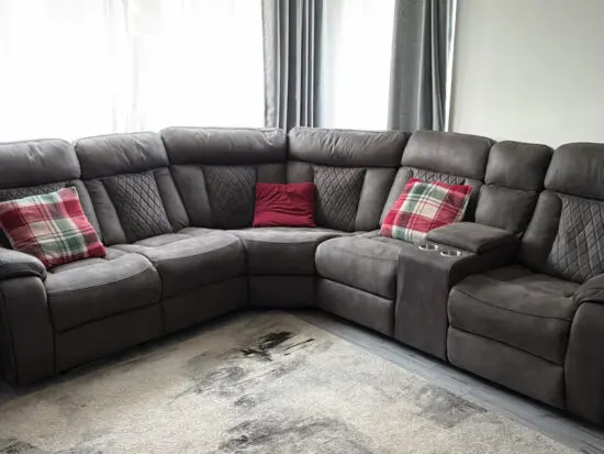 Kobe collection curved couch