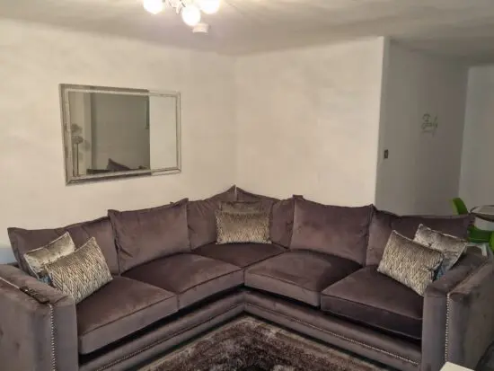 Stunning luxurious corner sofa