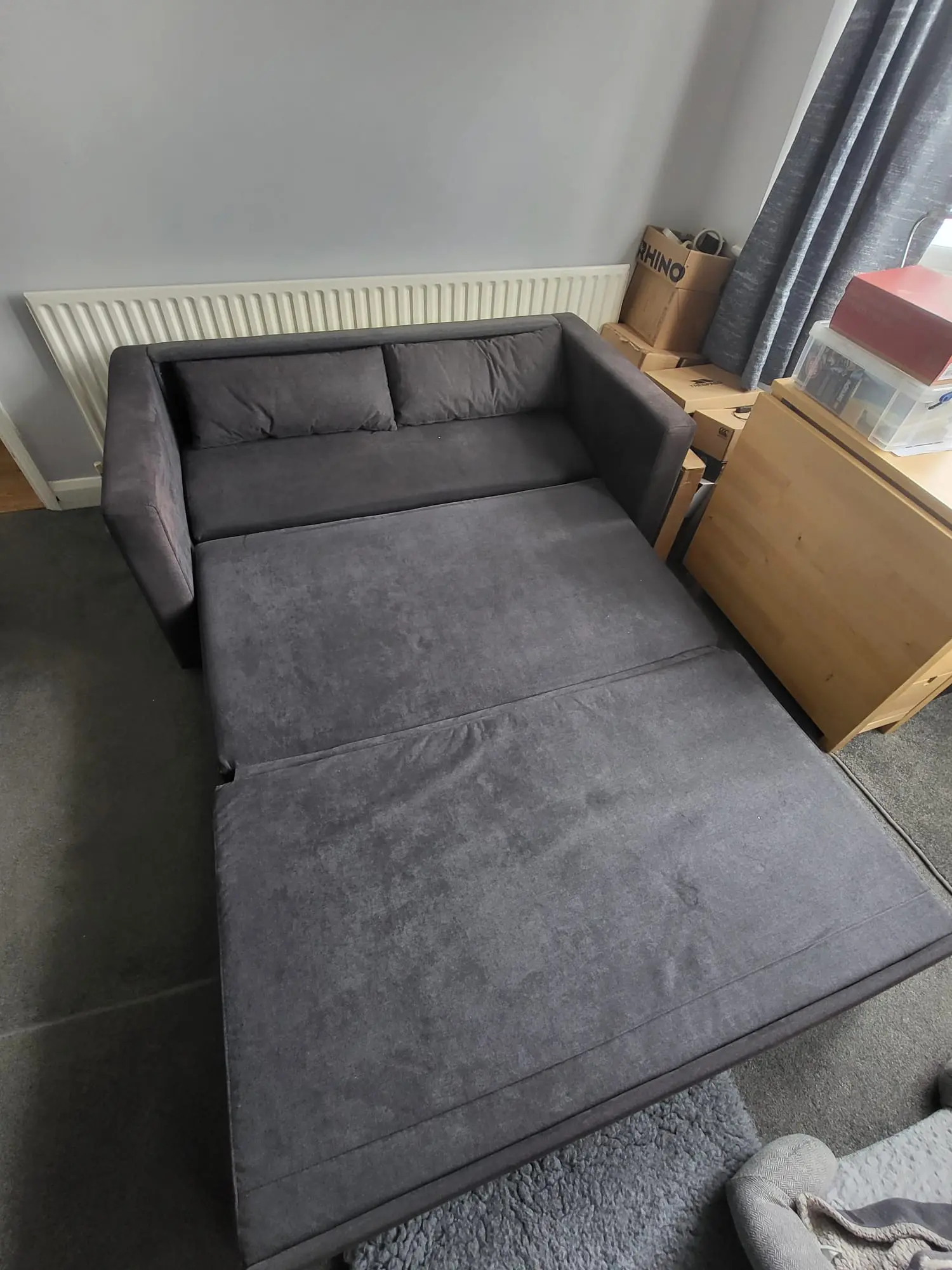 Argos Modern 2-Seater Sofa with Clean Lines and Compact Design