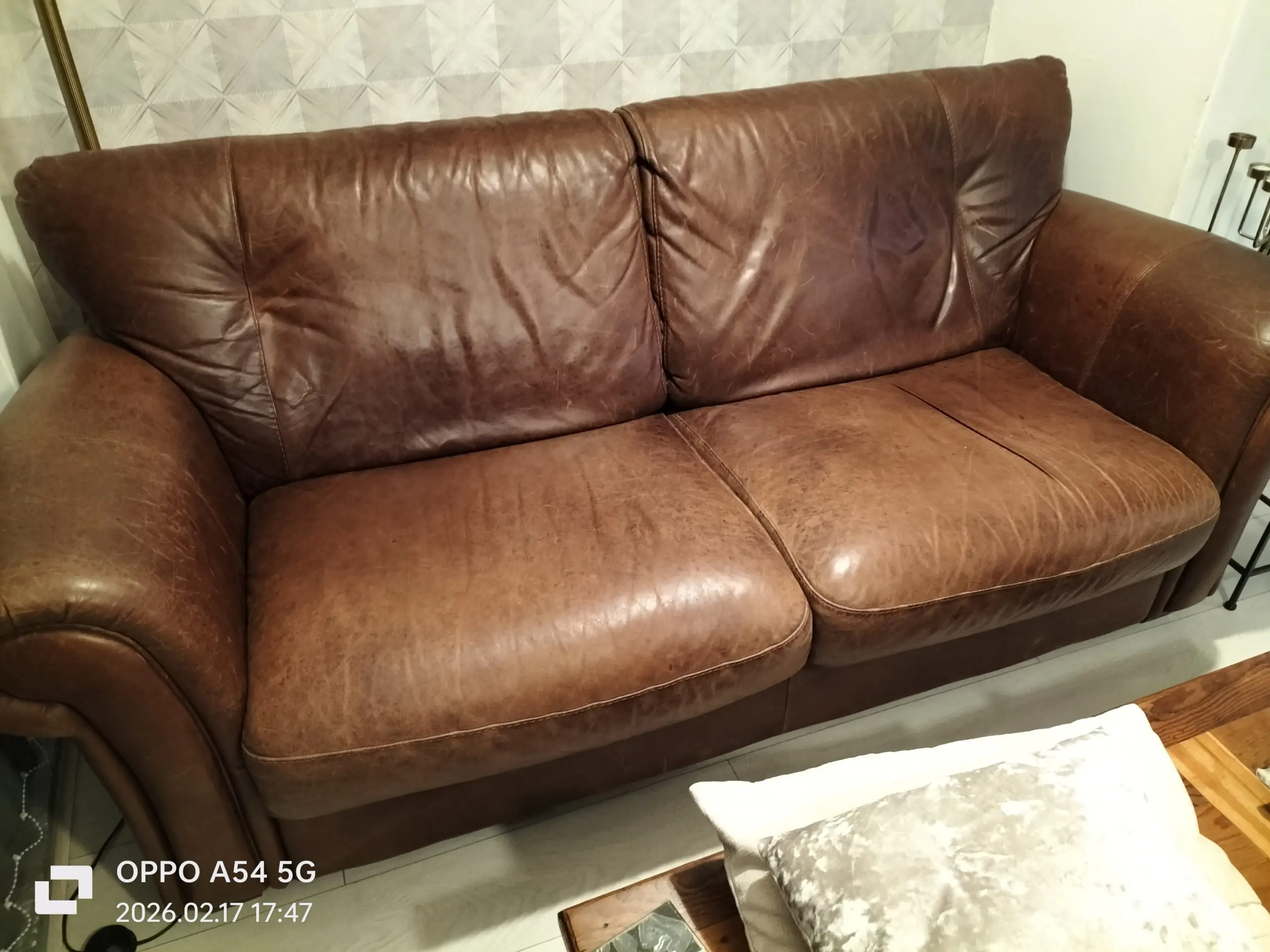 DFS Comfortable 2-Seater Sofa with Deep Cushions