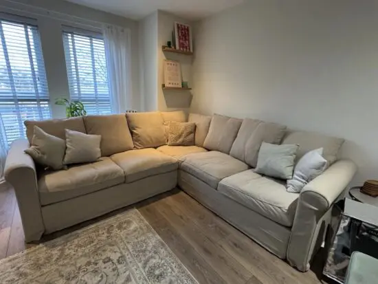 IKEA corner sofa, Gronlid 4 seater