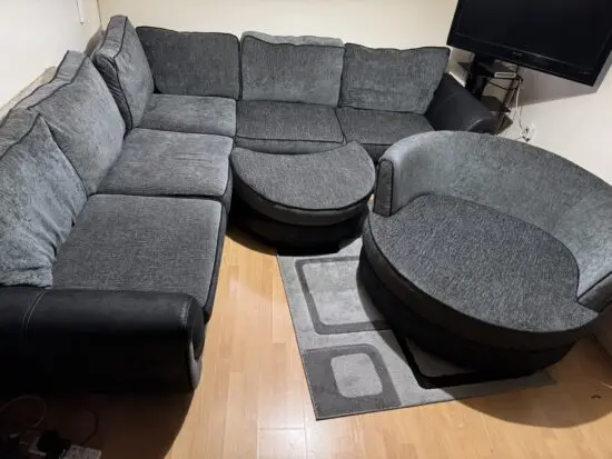 Grey Corner Sofa