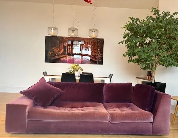 Purple velvet Ligne Rosset Exclusiv Large