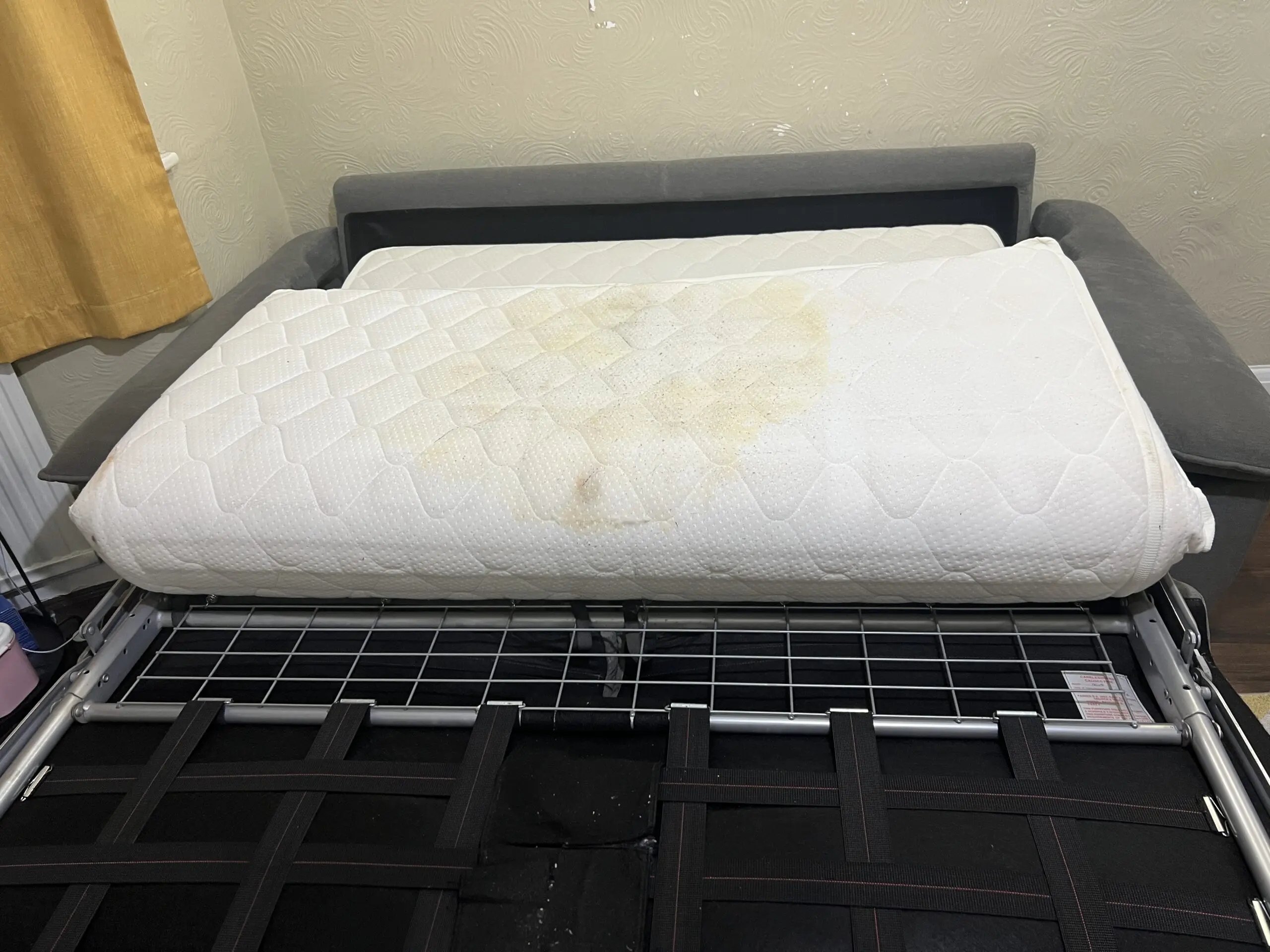 Sofa bed originally bought for £1200 and very comfortable to sleep on