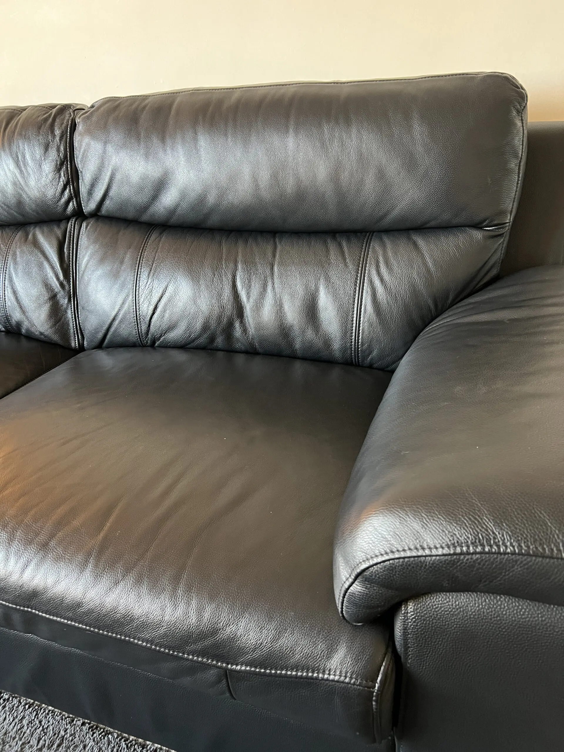 DFS Modern 3+2+1-Seater Sofa and storage foot stool