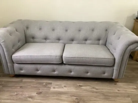 Three and two seater sofas