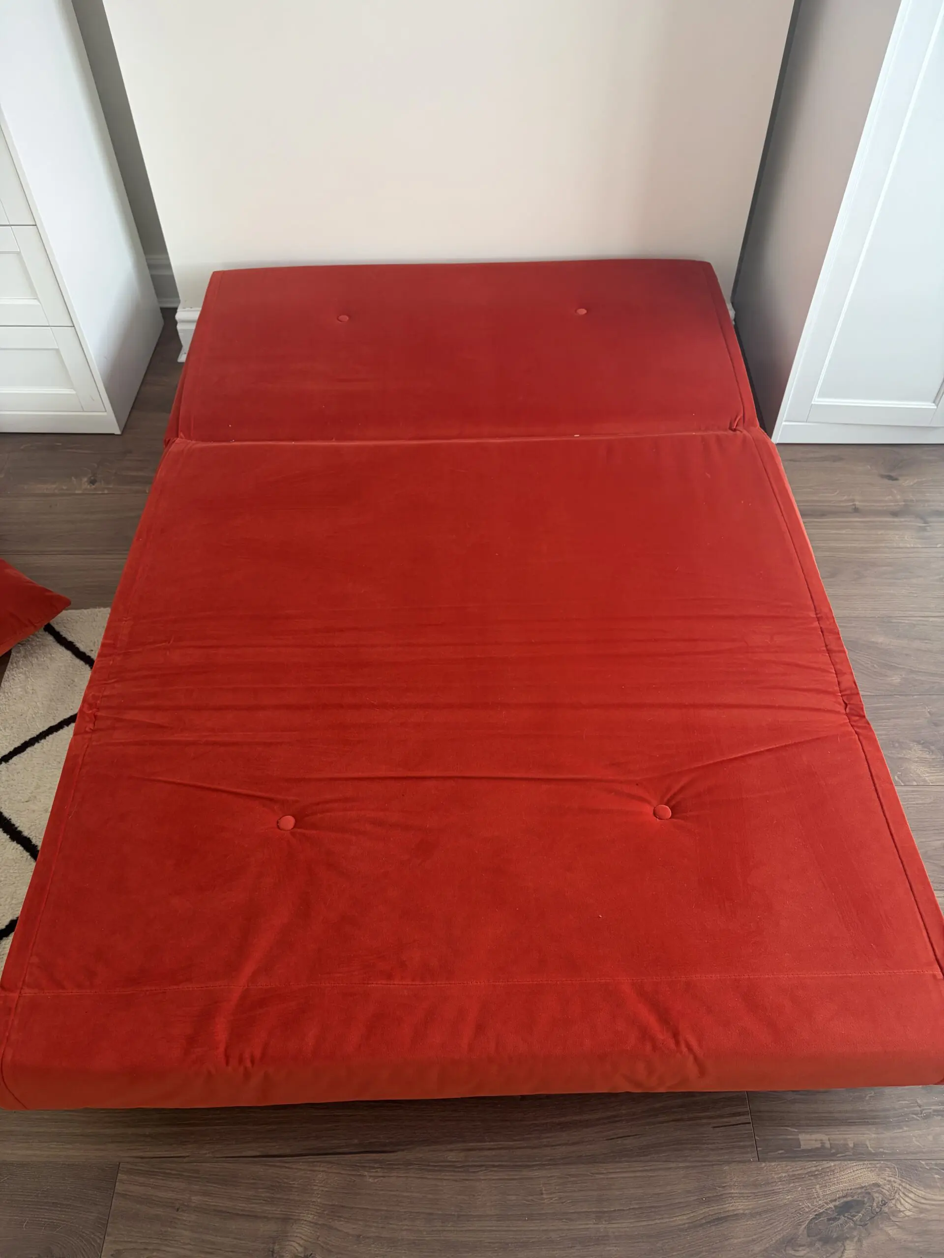 Made Compact 2-Seater Sofa with Button Detail – Perfect for Small Spaces