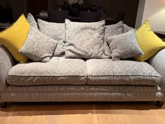 Parker Knoll grey sofa