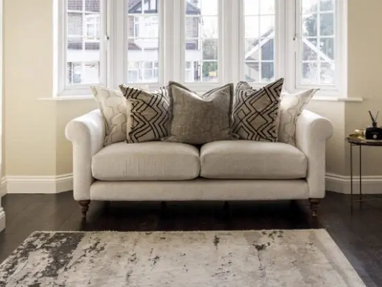 Cream sofa set