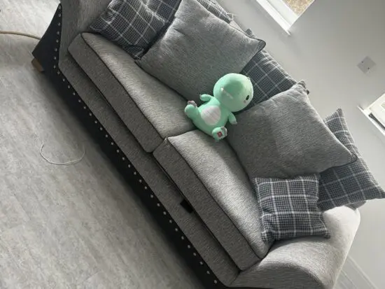 Scs grey 3 seater sofa