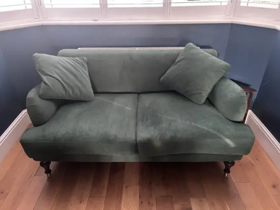 Swoon Chorley Kiwi Green 2-seater sofa SmartWool