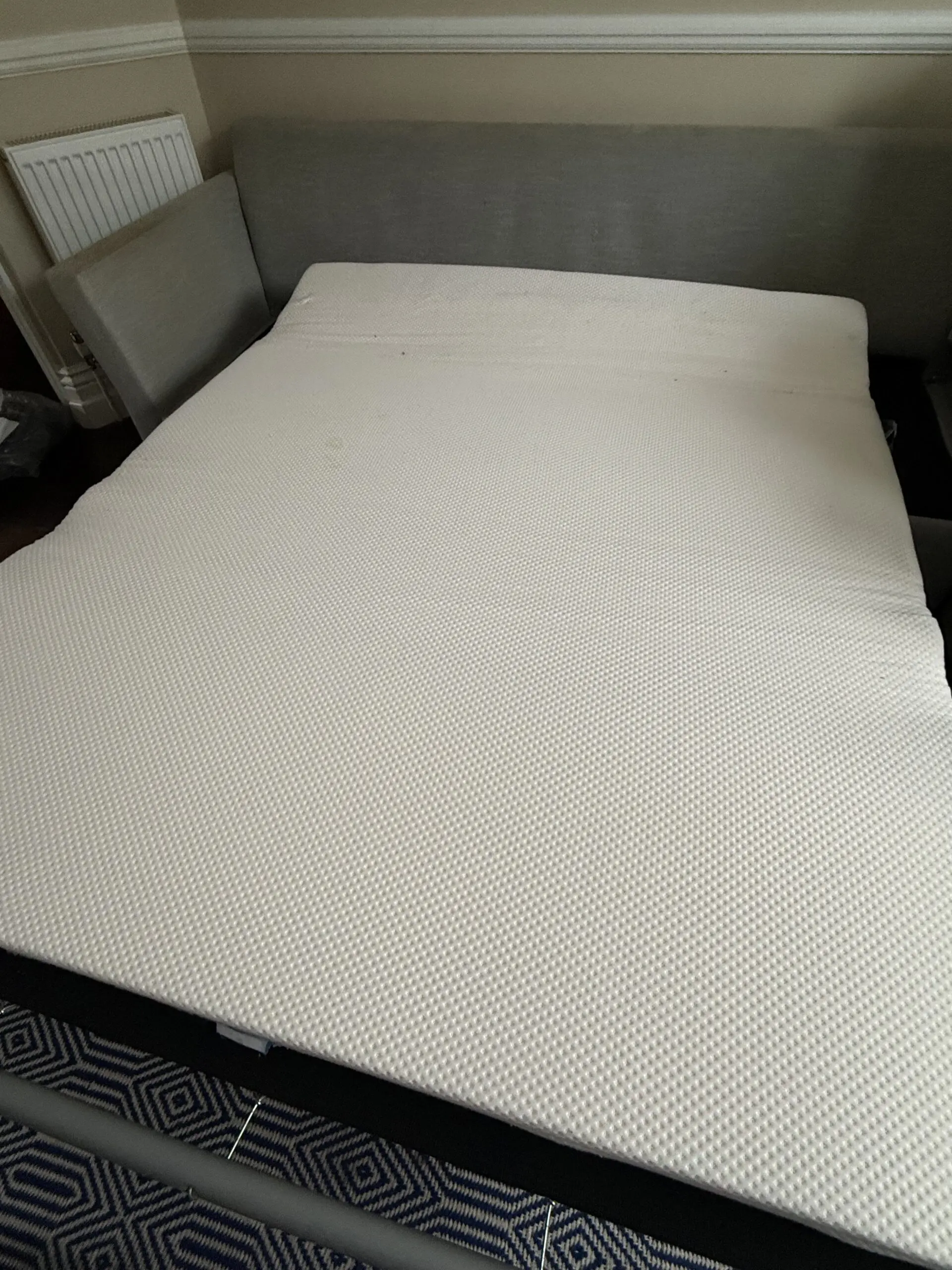 4-seater left hand corner sofa with integrated sofa bed and storage chest