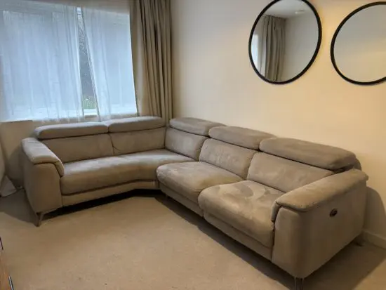 DFS Corner sofa and arm chair