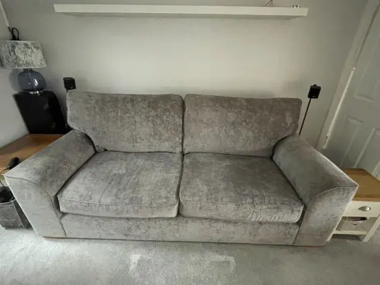Grey Next seater sofa