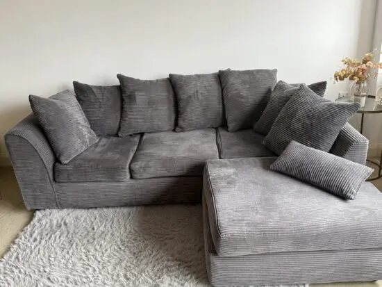 Fabric Corner sofa