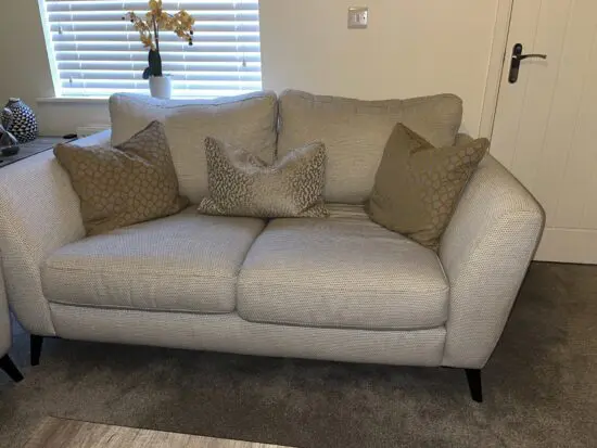 DFS Sophia sofa set cream
