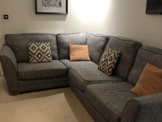 DFS Grey Corner Sofa