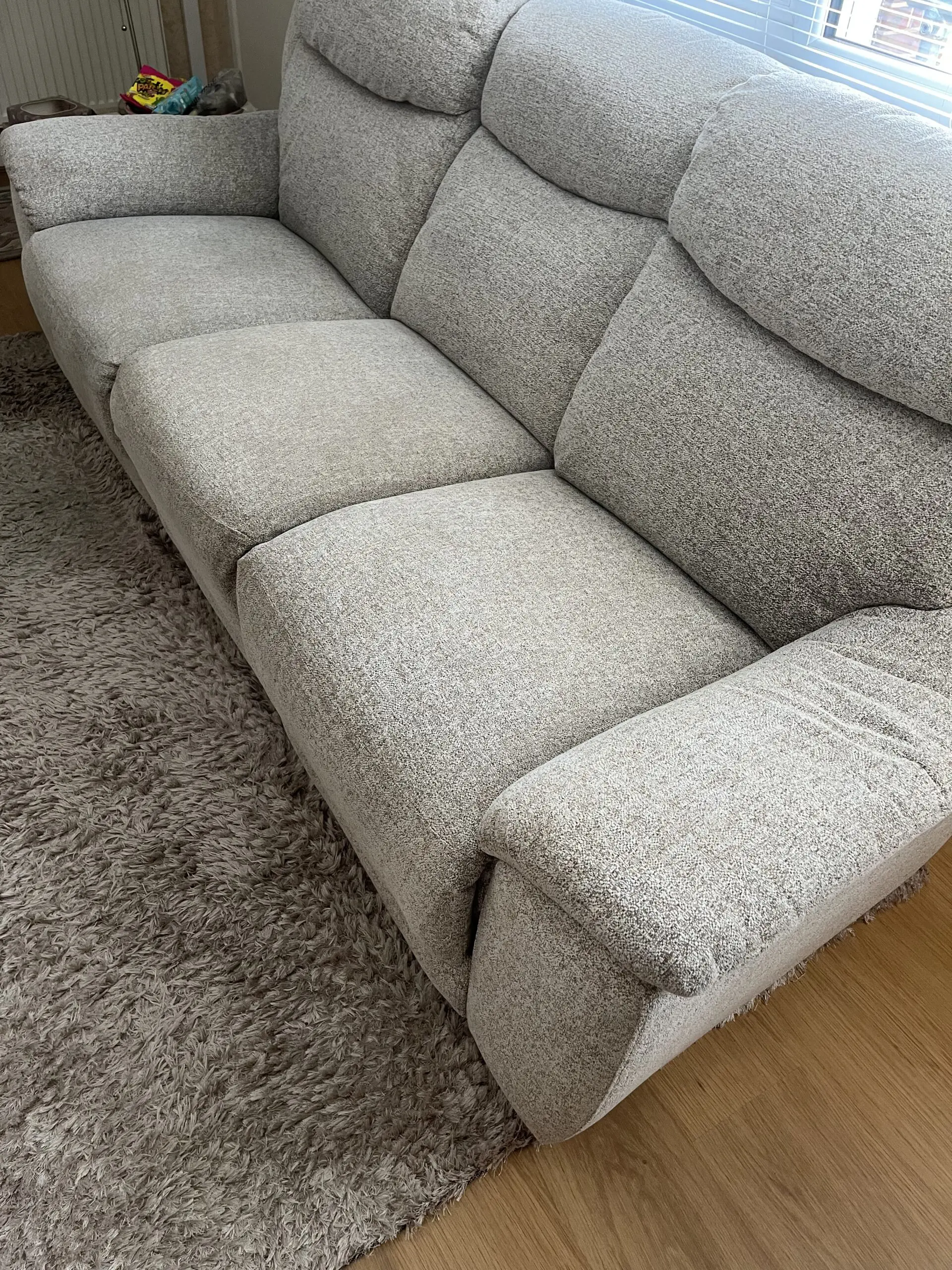 Furniture Village 3-Seater Reclining Sofa with Footrest – Comfort & Style Combined