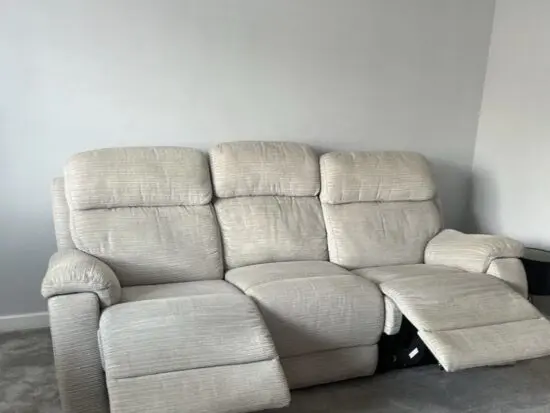 DFS Recliner Sofa set in beige