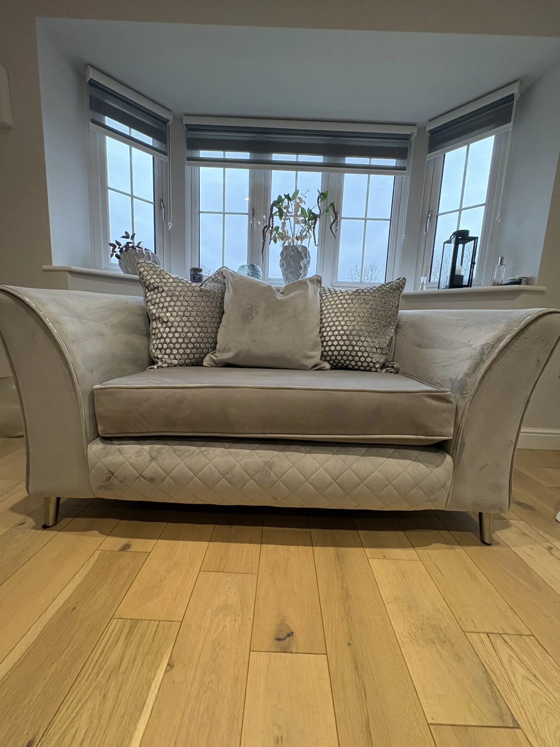 Sofology shimmer corner sofa and cuddle chair