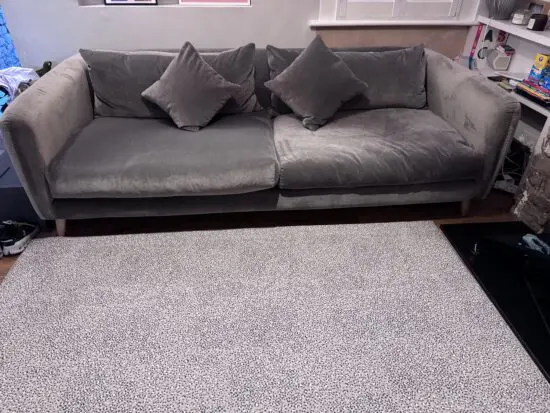 Large Loaf Squishmeister sofa in slate grey