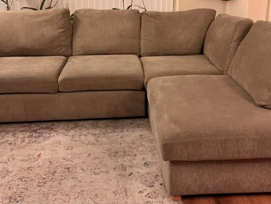 DFS Corner Sofa in Taupe (Good Condition)