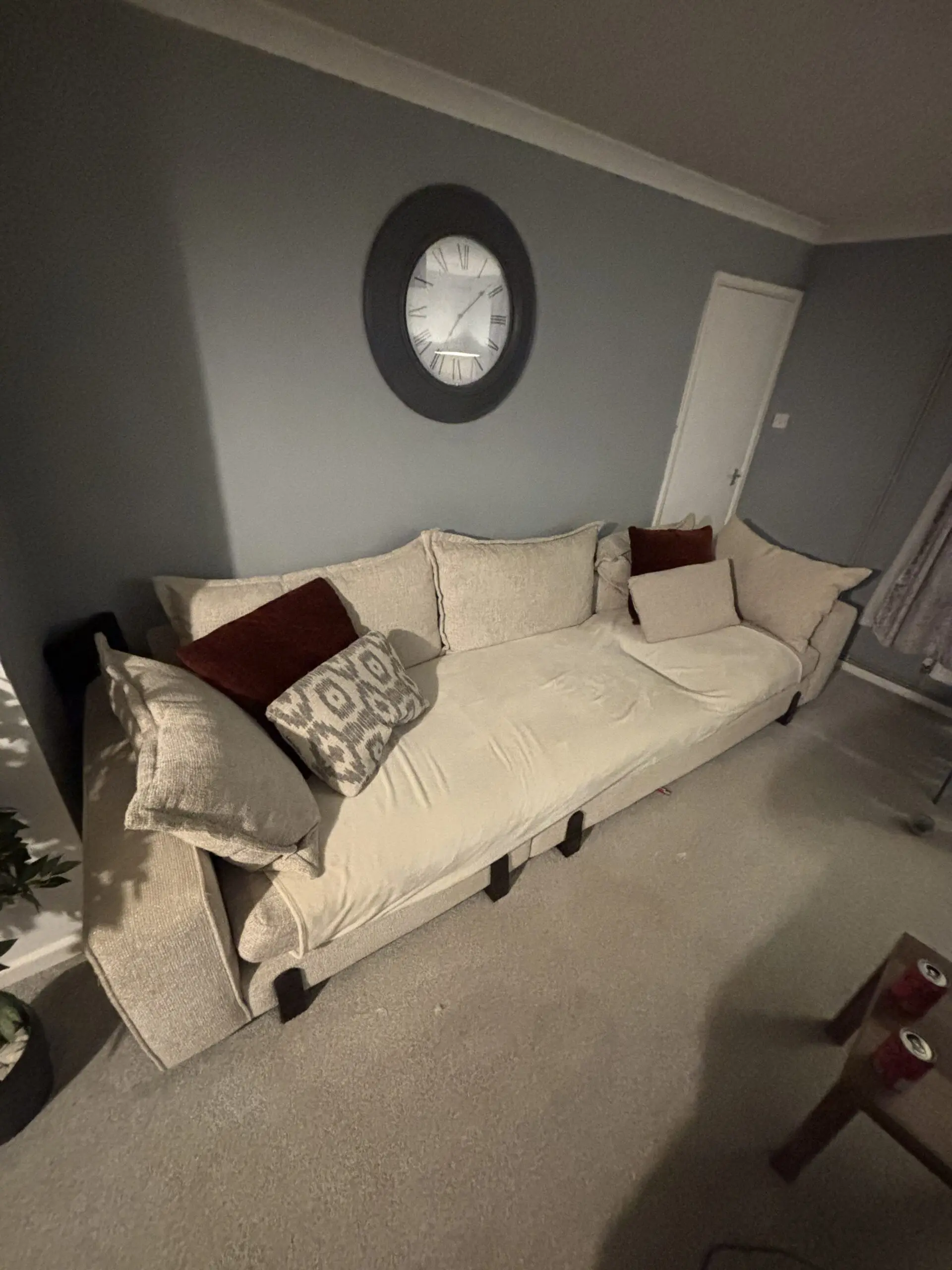 DFS Large 3-Seater Sofa with Scatter Cushions – Perfect Family Piece