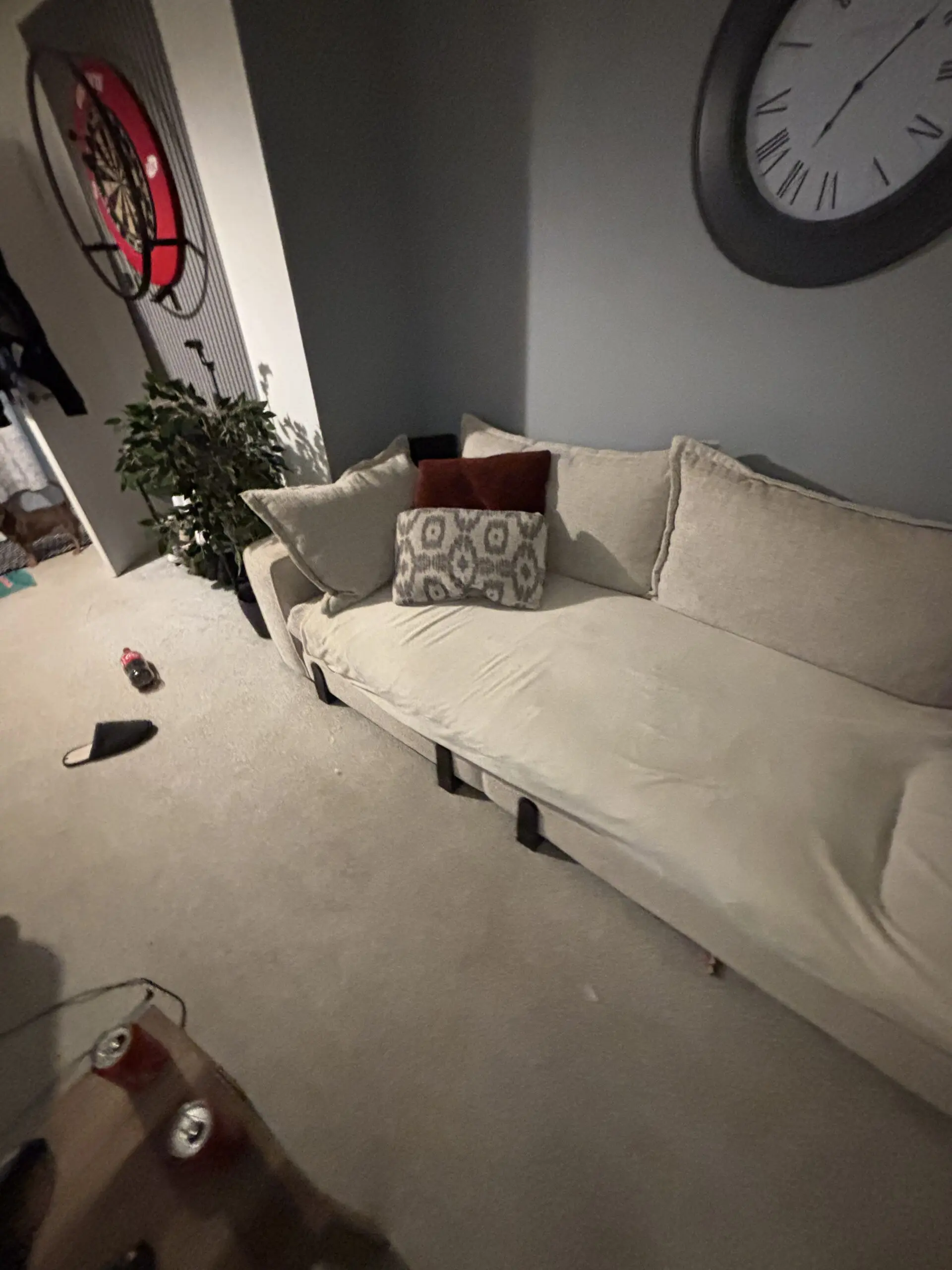 DFS Large 3-Seater Sofa with Scatter Cushions – Perfect Family Piece