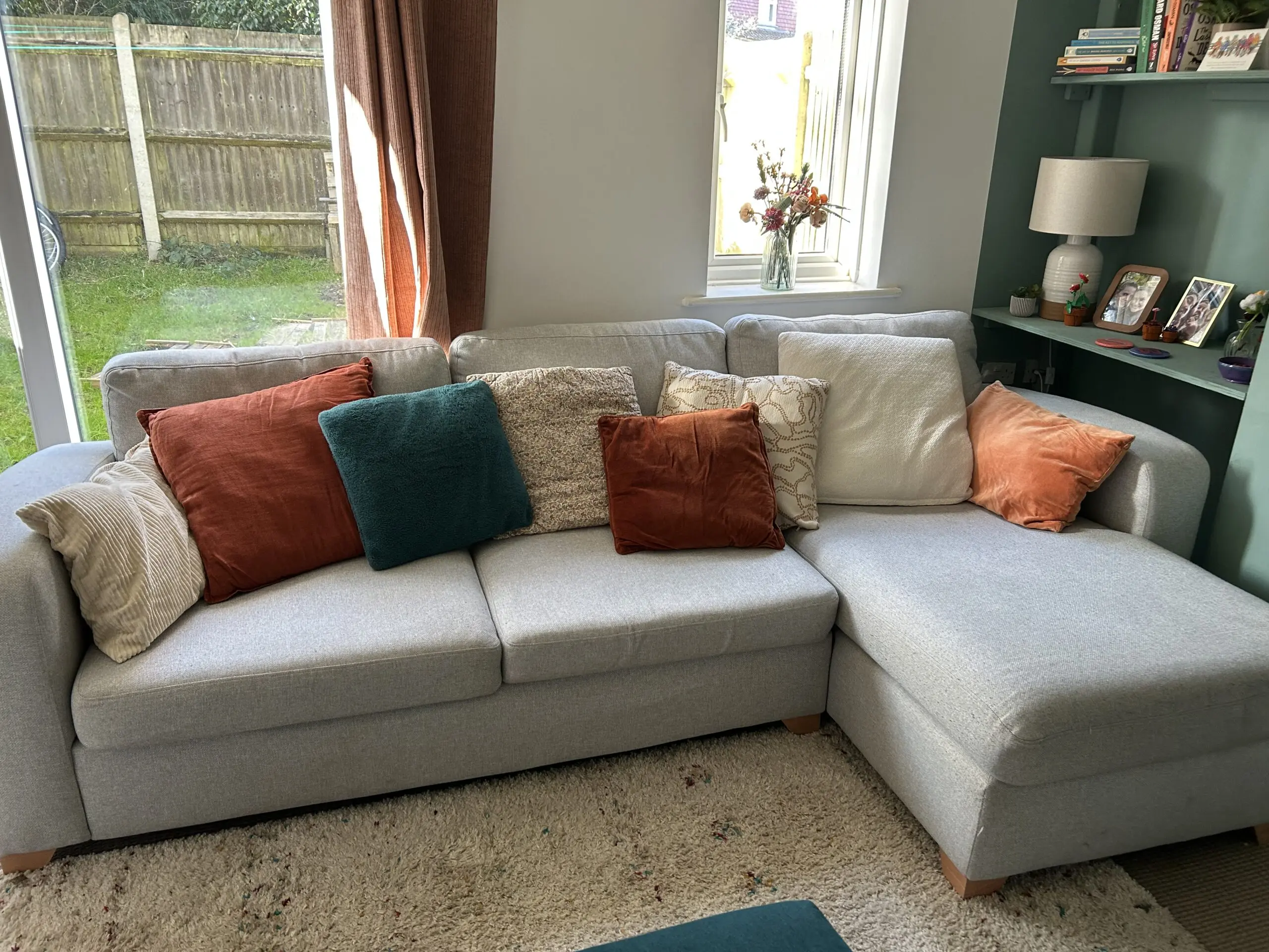 DFS “Layla” 3 seater sofa with chaise