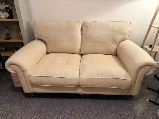 Beige Laura Ashley 2 & 3 seater sofa