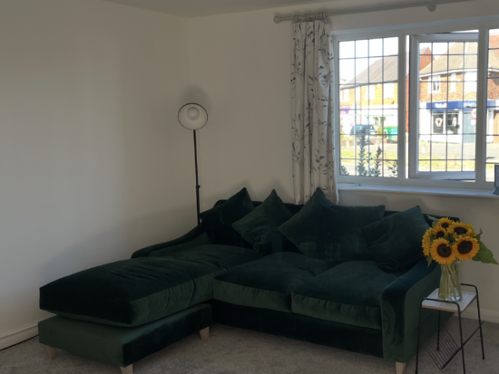 Loaf Green Left Hand Oscar Chaise